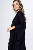 Berry Blue Flow Kimono