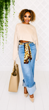 CROPPED OVERSIZED TOP