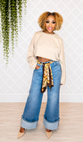 CROPPED OVERSIZED TOP