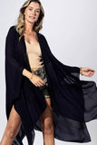 Berry Blue Flow Kimono