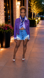 Purple Statement Denim Jacket

Bold, Confident & Unforgettable