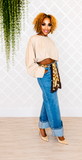CROPPED OVERSIZED TOP