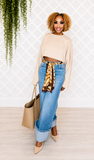 CROPPED OVERSIZED TOP