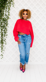CROPPED OVERSIZED TOP
