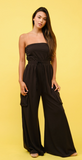 Terry Jumpsuit Black