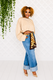 CROPPED OVERSIZED TOP