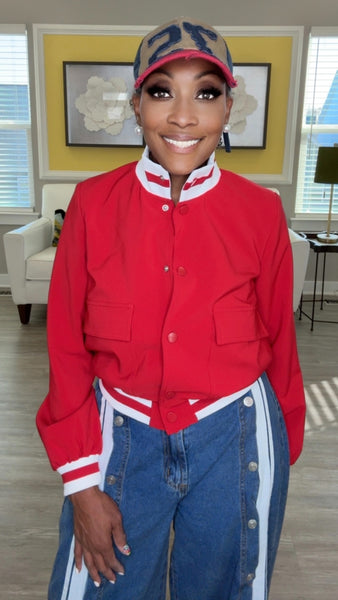 Bomber Jacket RED