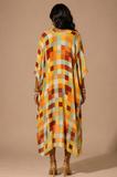 Multi Mosaic Check Kimono