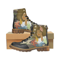 Get Blazed Camo Boot Apache Round Toe Women's Winter Boots